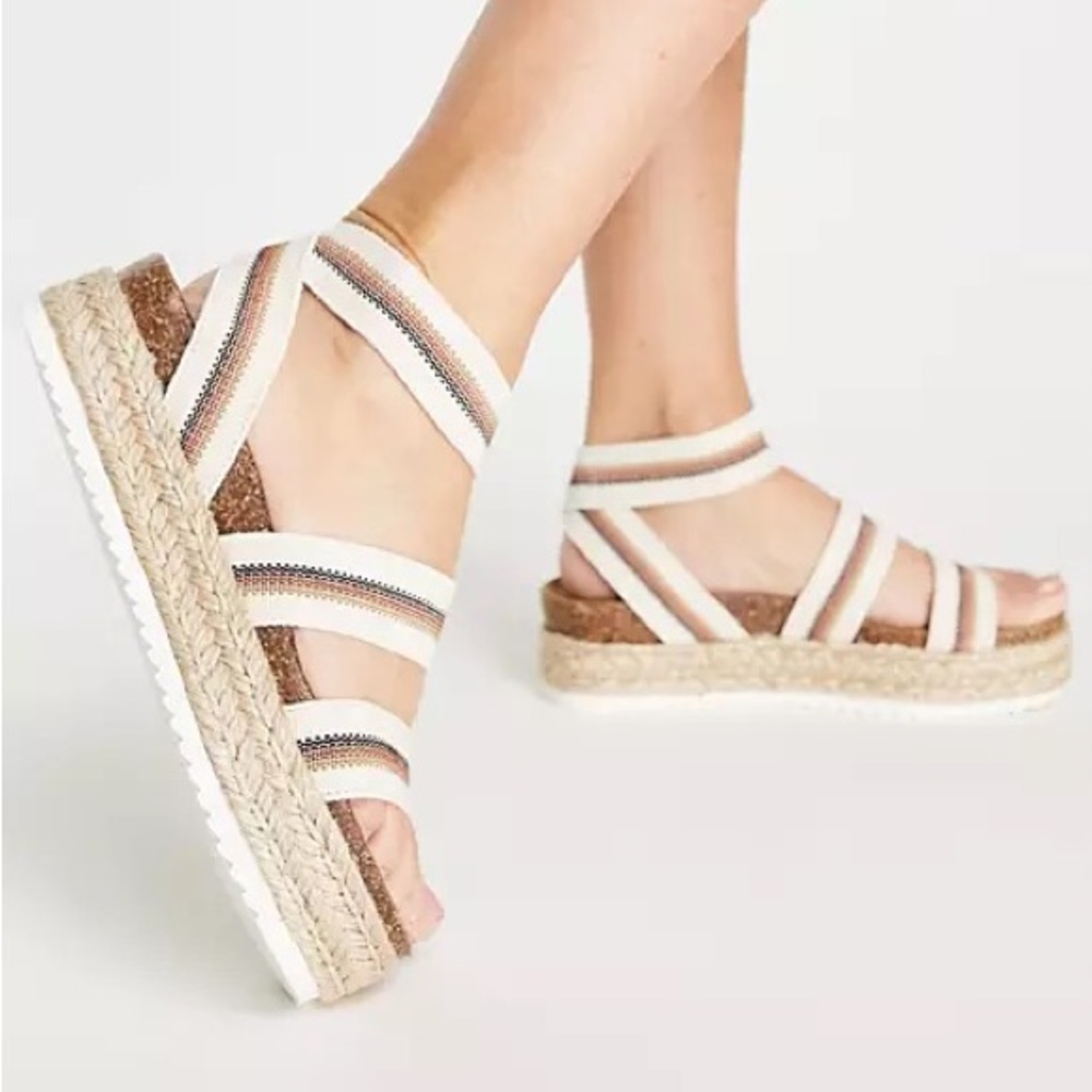☀️Steve Madden Womens Kimmie Platform Espadrille Sandal☀️~9